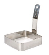 ARO DE HUEVO(4"X4"X1")
CUADRADO, ACERO 
INOXIDABLE

 