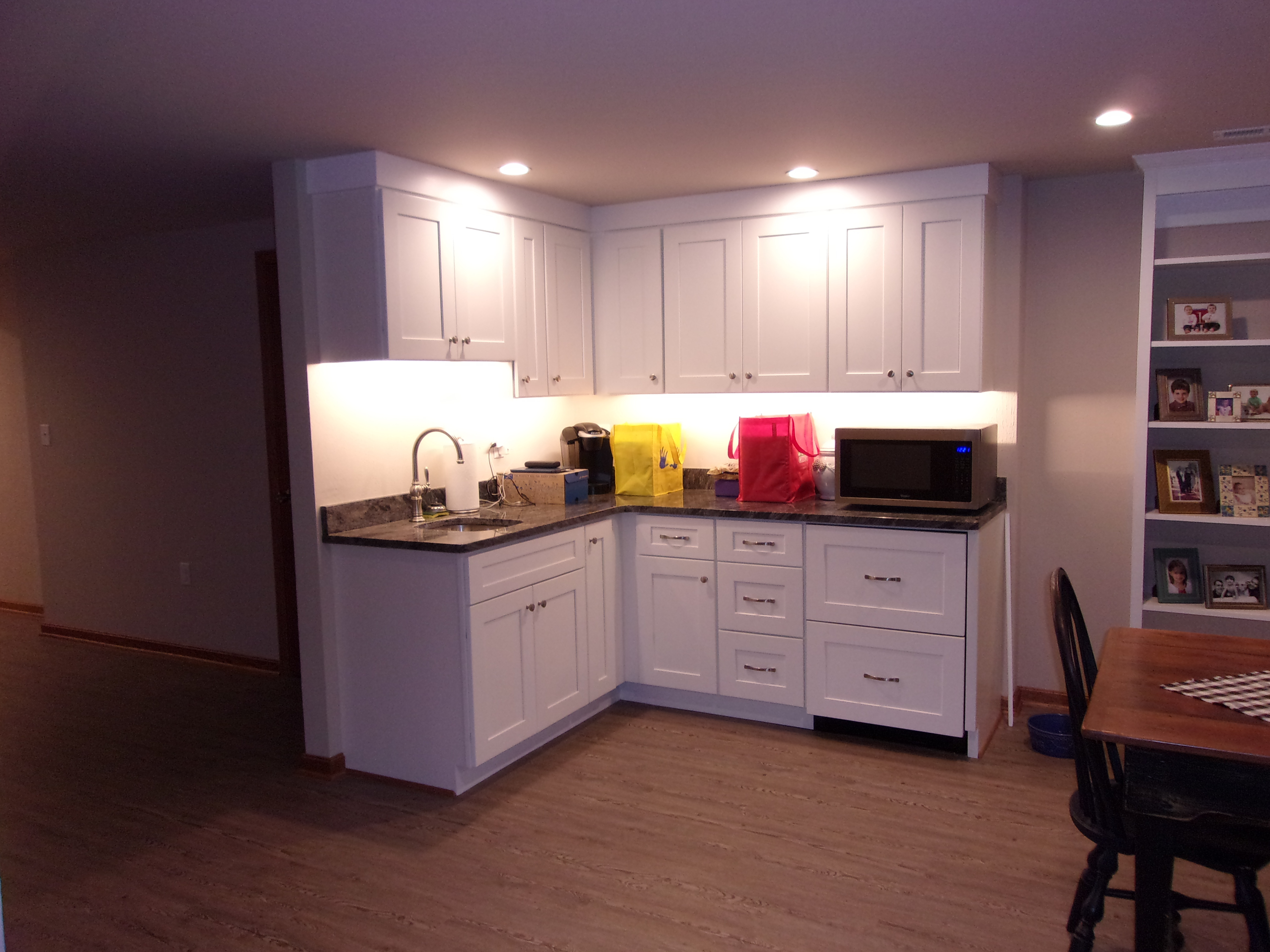 White Basement After