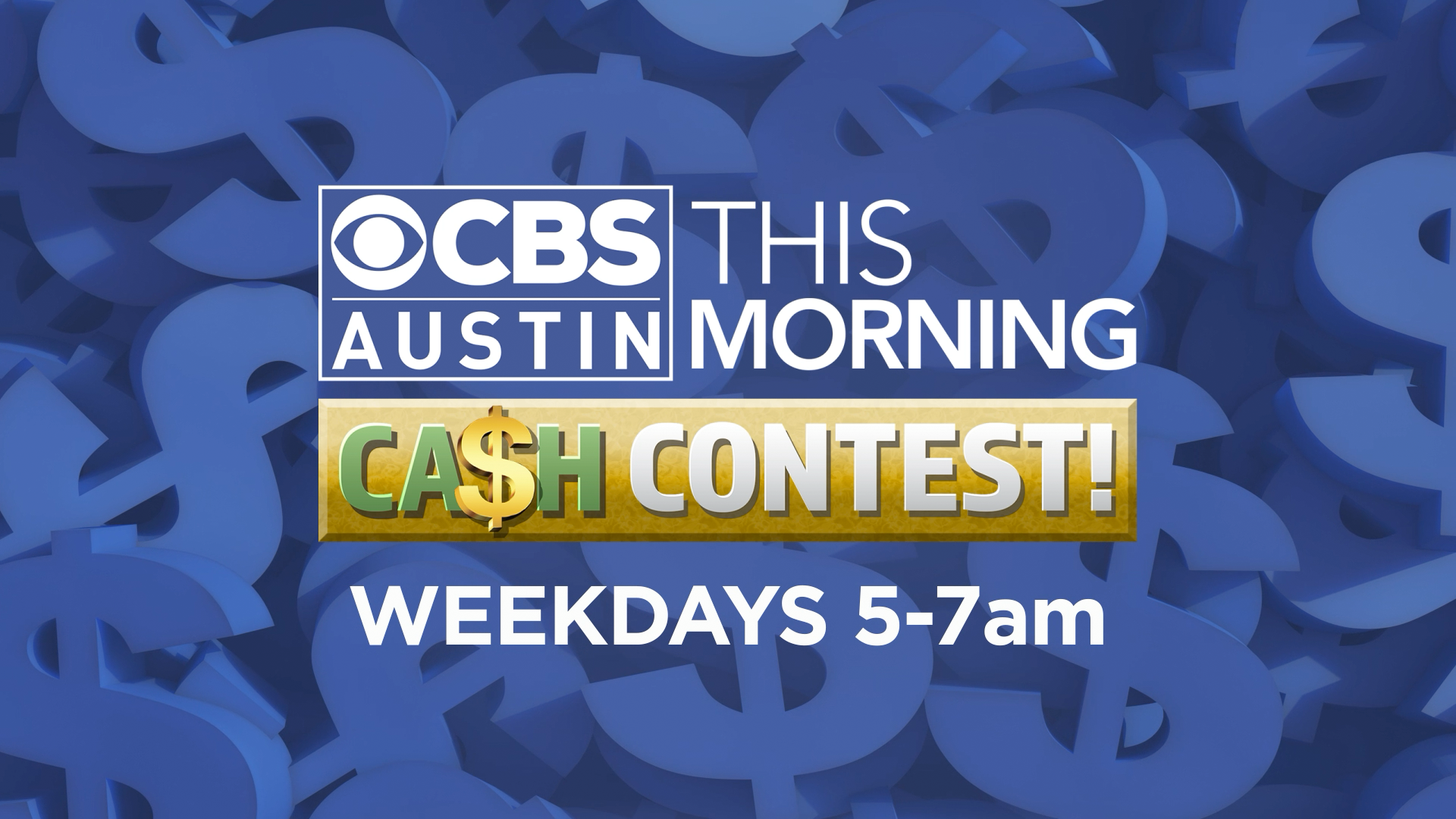 VIDEO - Cash Contest :20 Spot