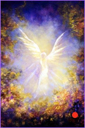 Angel Descending
22x28 
Oil on canvas
