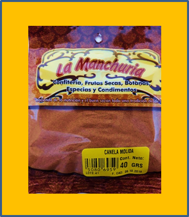 CANELA MOLIDA
20 Y 40 GRS