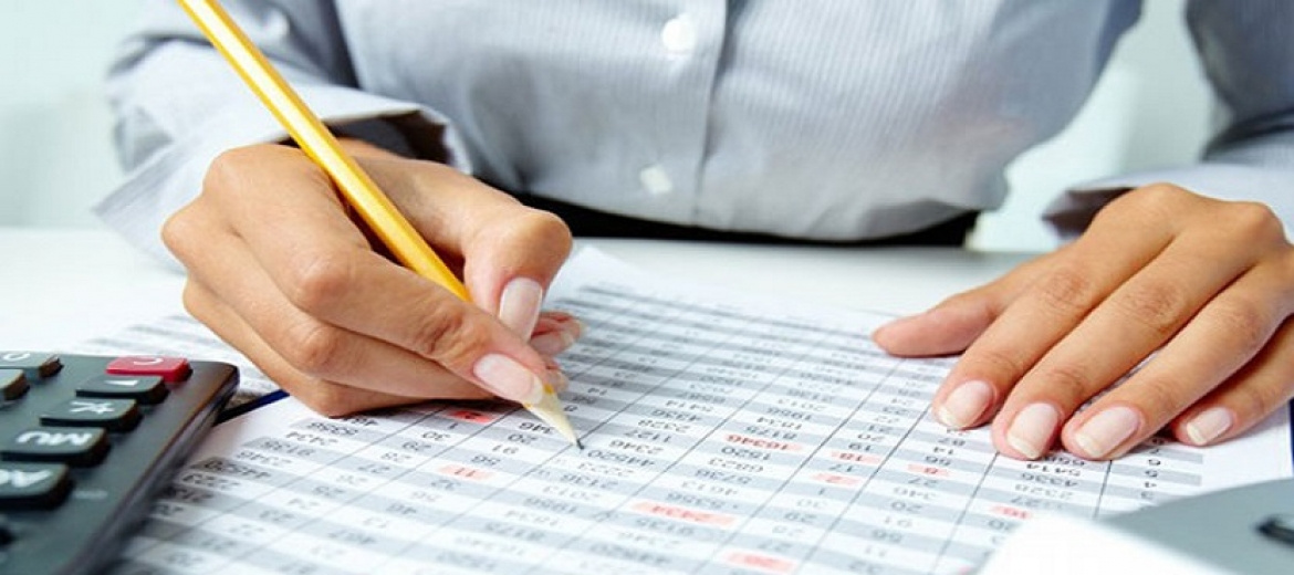 Businessmen having a meeting in a conference room