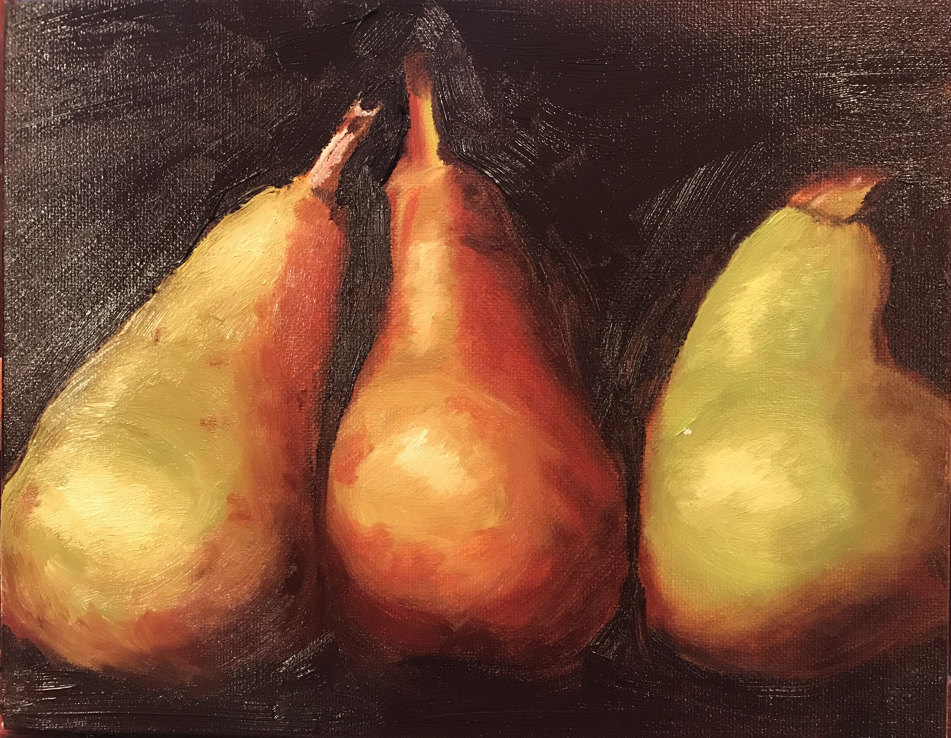 Bartlett, Bosc, D'Anjou - Oil