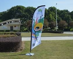 Feather Flags with YOUR message or Logo