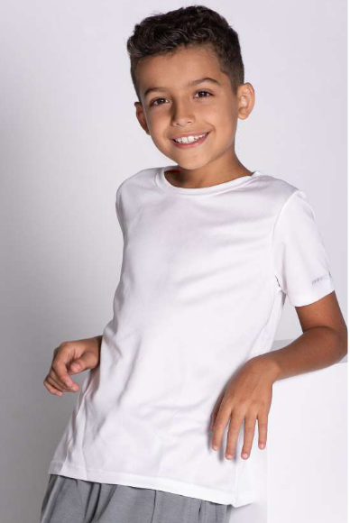 PLAYERA DEPORTIVA CUELLO REDONDO POLIESTER ESTILO 950N NIÑOS