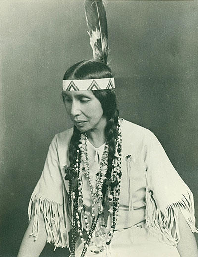 Ruth West Coombs - Mashpee Wampanoag circa 1940