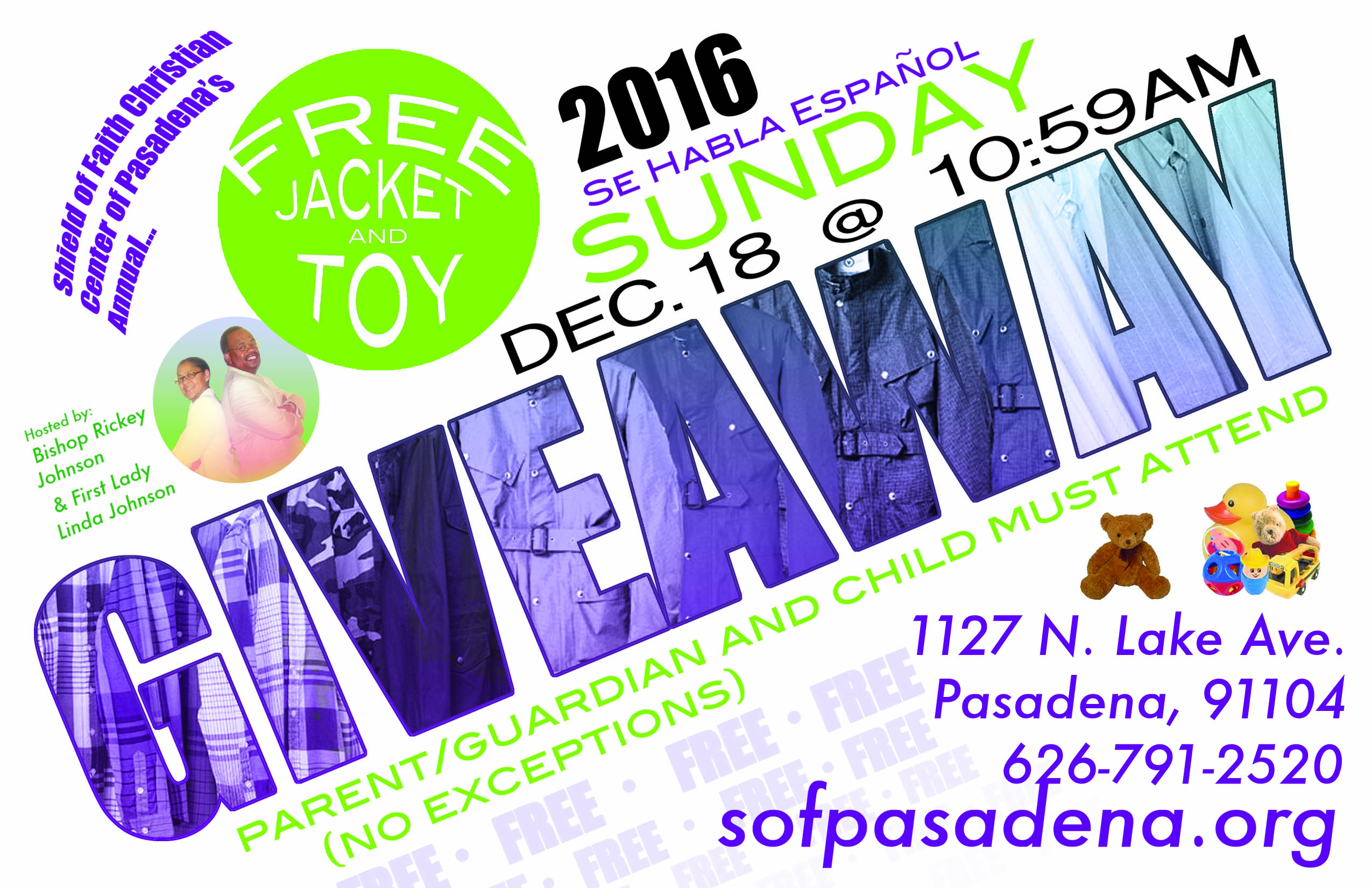 TOY GIVEAWAY 2016
