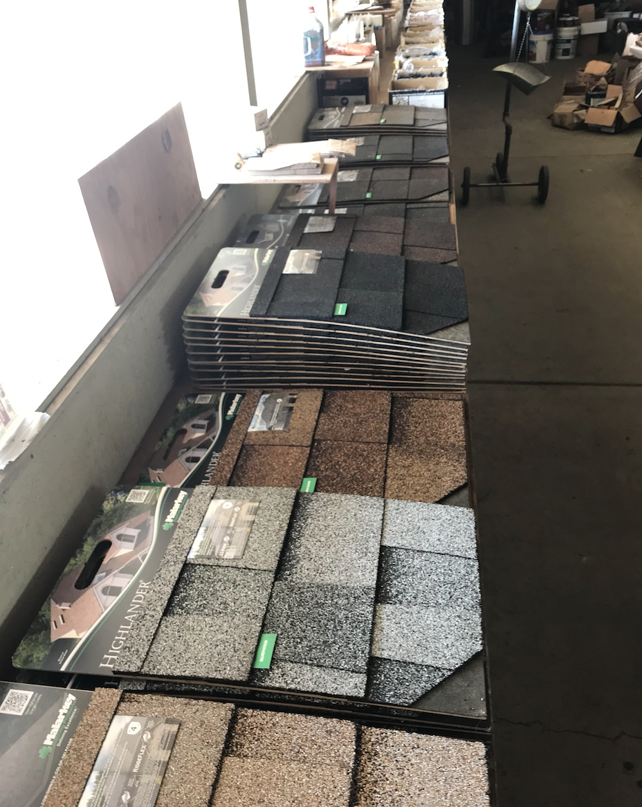 Roofing color options