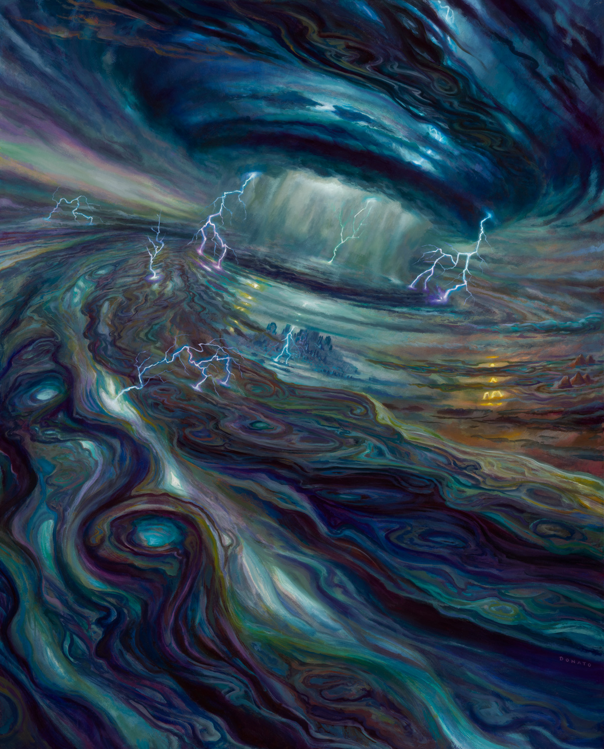 Thousand Year Storm
Double Masters 2022
30" x 24"  Oil on Panel 2021
private collection
