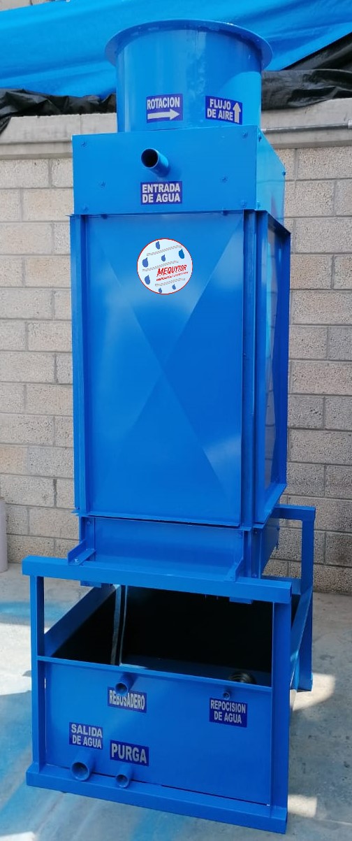 TORRE DE ENFRIAMIENTO MODELO TE-2-3-1.0 GALVANIZADA