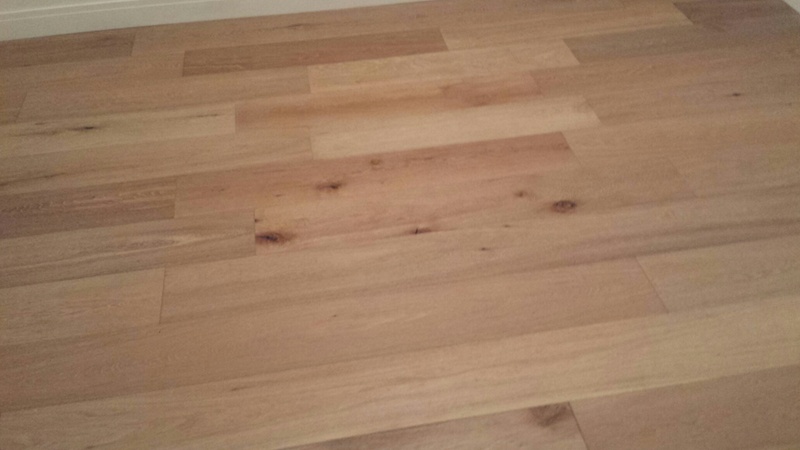 Repaired White Oak Floor