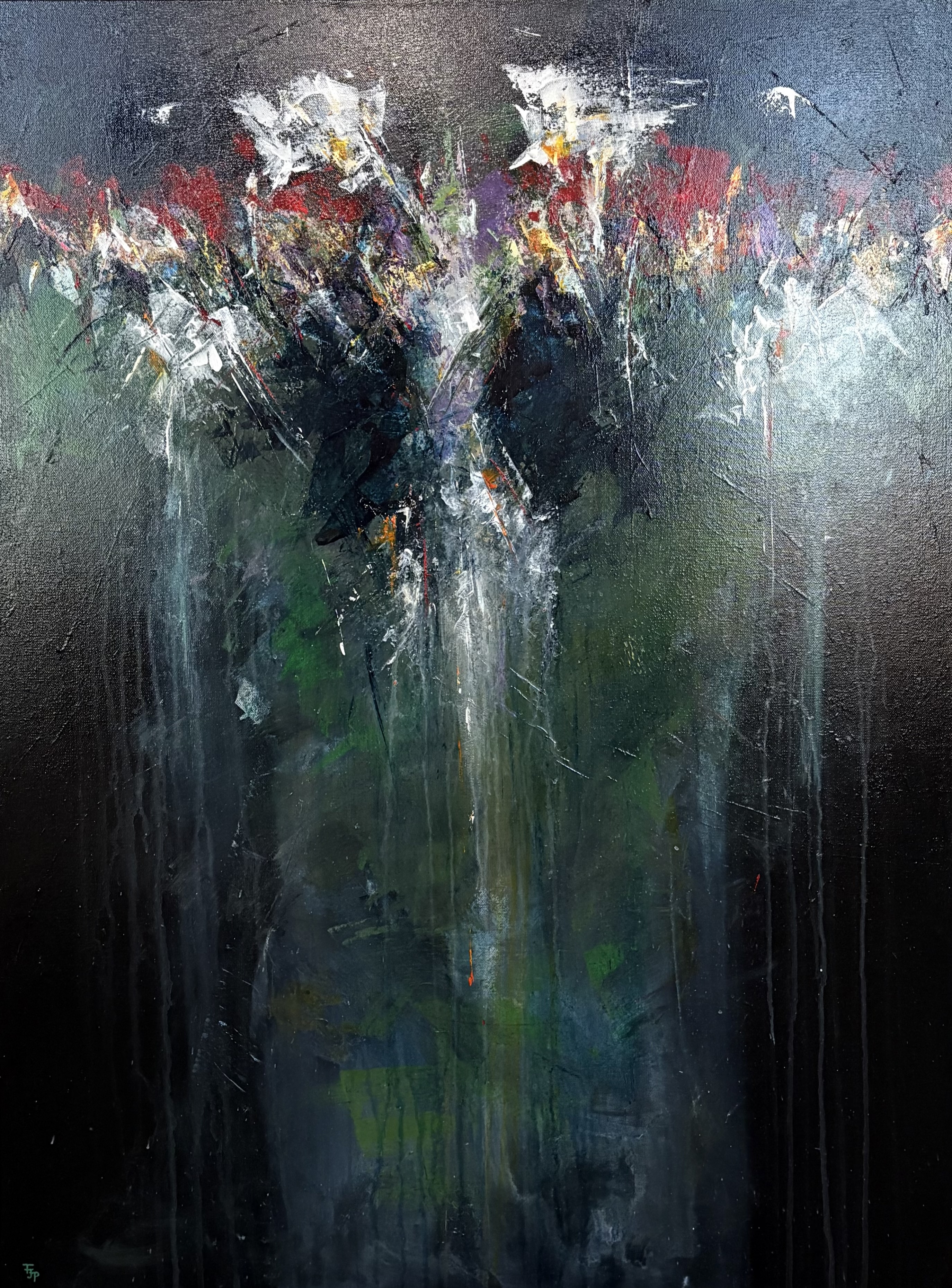 Beams from the Imaginaal Realm
Acrylic
30" X 40"
$495