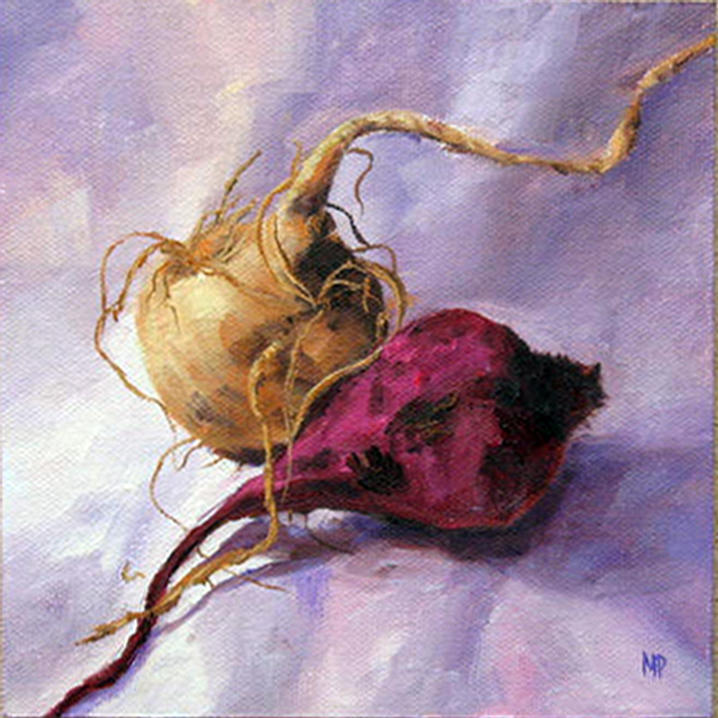 The Embrace  6"x 6" Oil on Canvas Panel SOLD