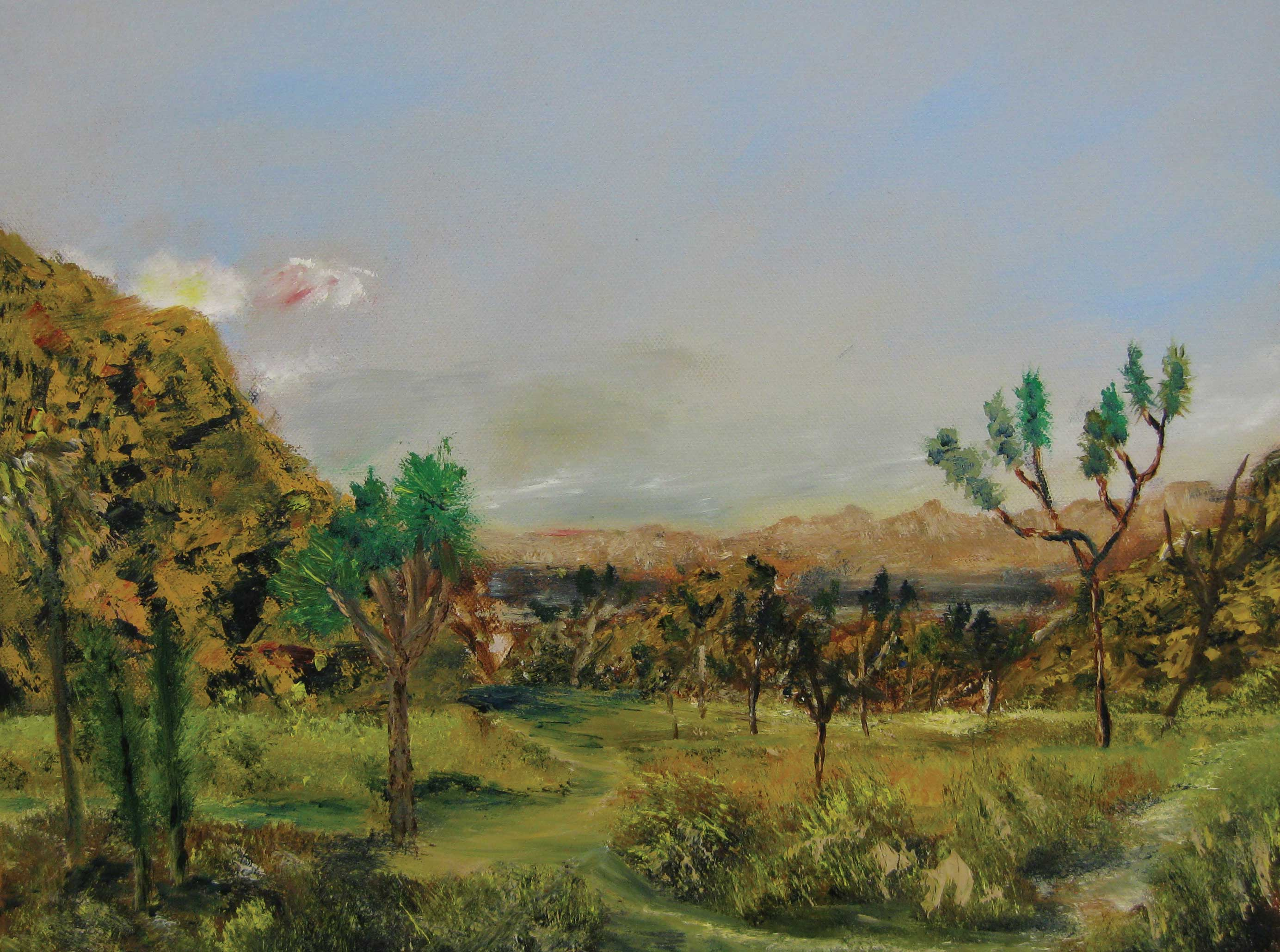 At Joshua Tree, 12 x 16