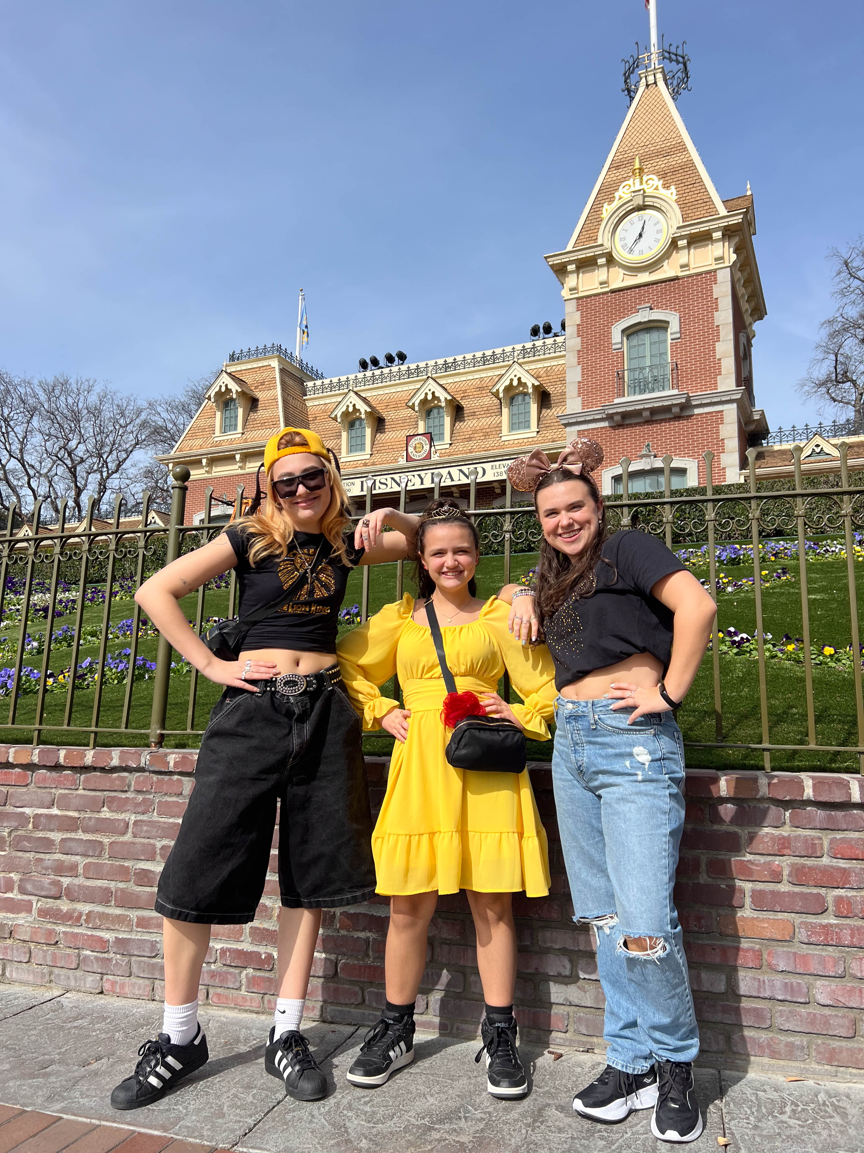 We went to DisneyLand wit Hero while Daddy went to work