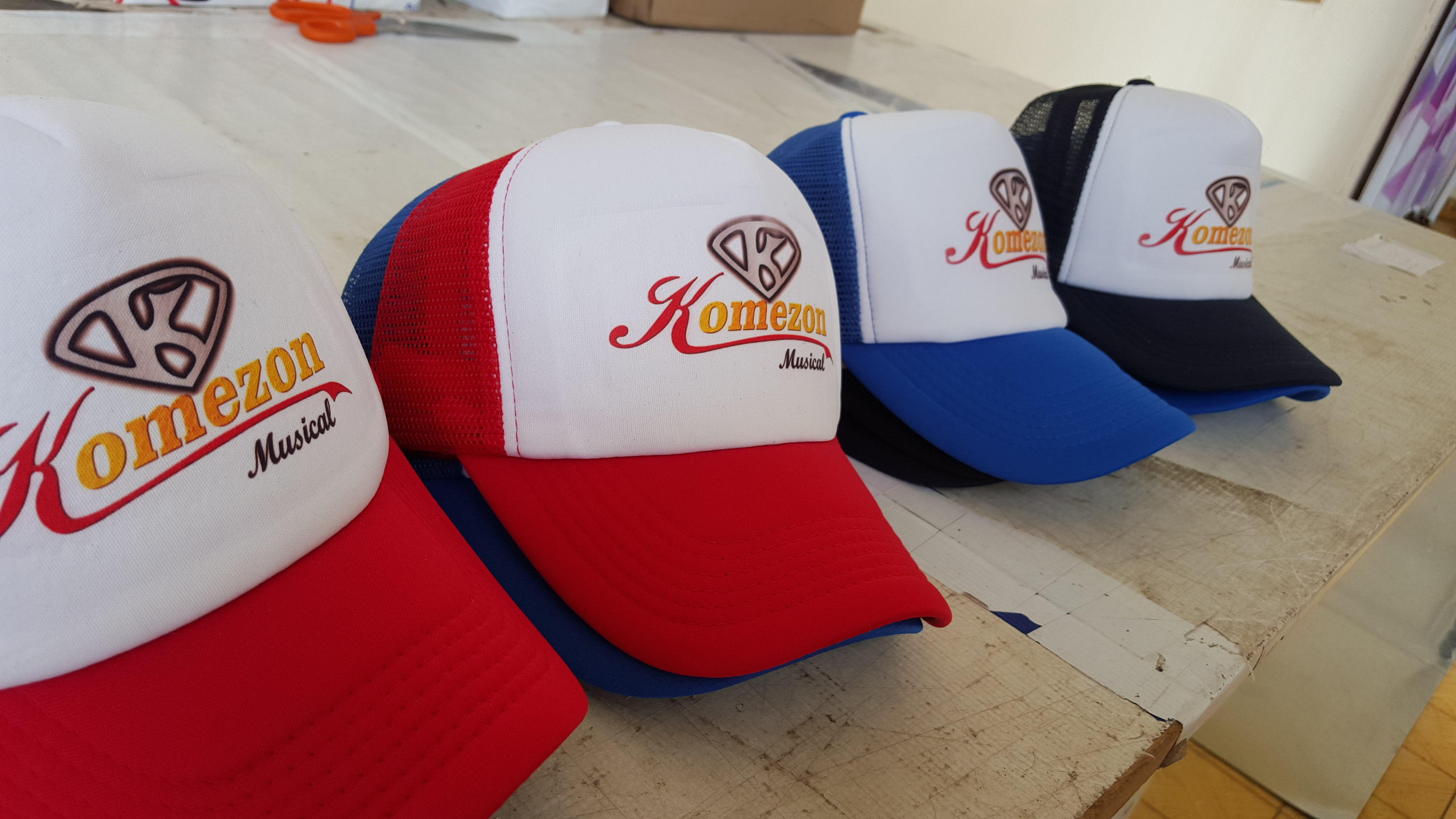 Snowy mountains landscape