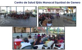 Platica sobre Equidad de Genero en el Centro de Salud del Ejido Manacal