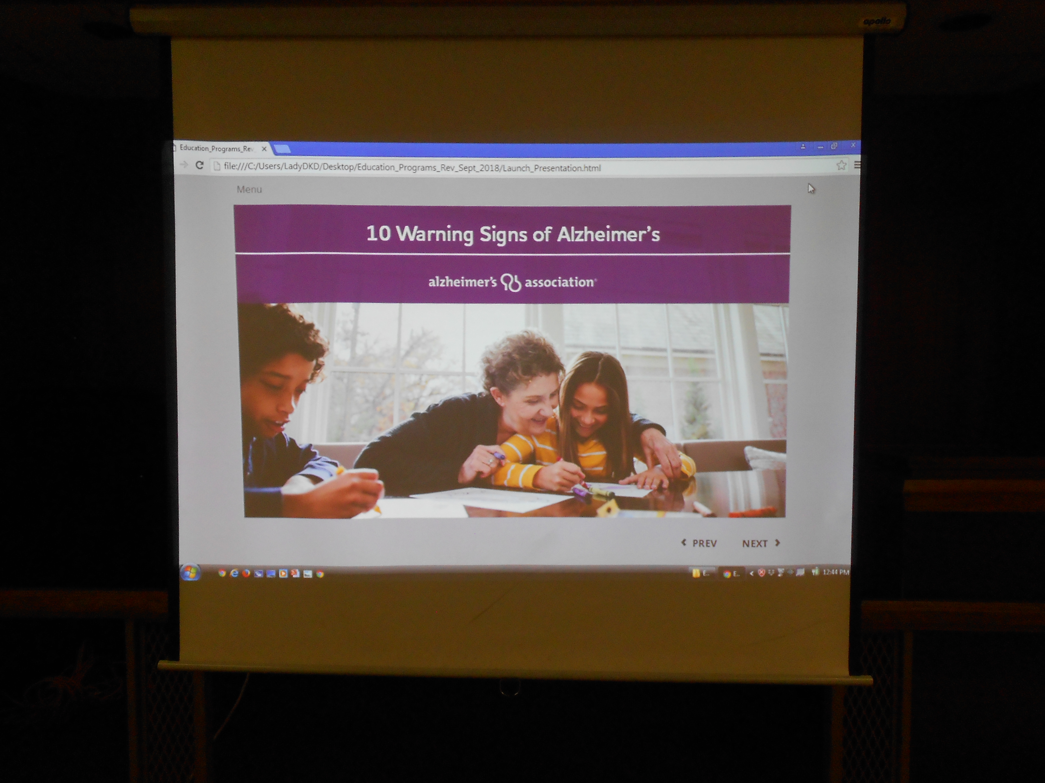 November - Alzheimer Awareness