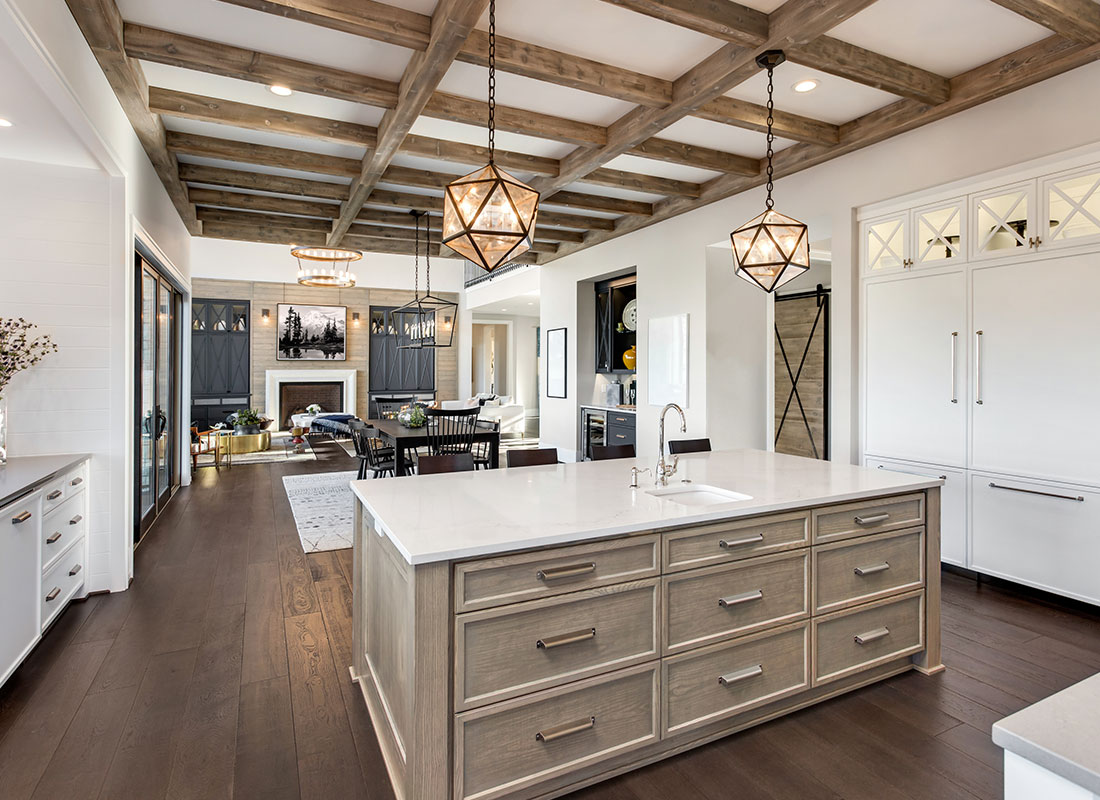 Beautiful Open Concept Kitchen,