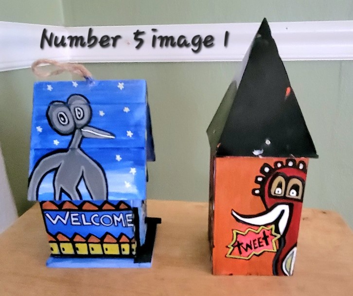 NUMBER 5 IMAGE 1 THROUGH 4, 2 BIRD CAGES PER CAGE IS $48.00
