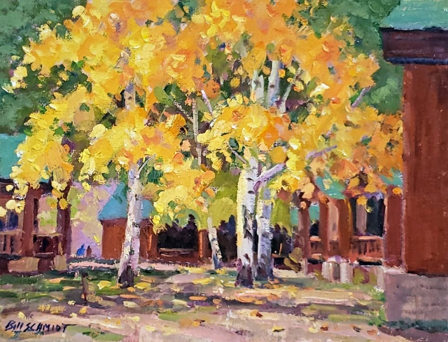 Schmidt, Fall on the North Rim, 9" x 12" Oil, 