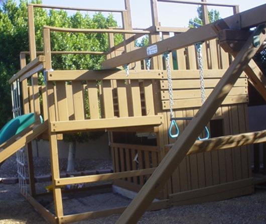 Custom Wood Playground