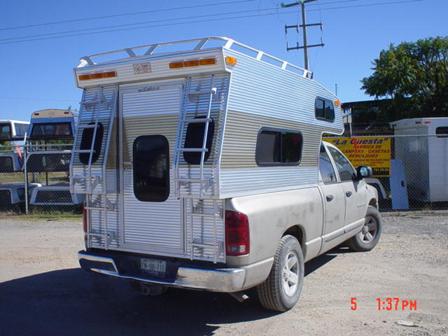 campers volado pick up de aluminio