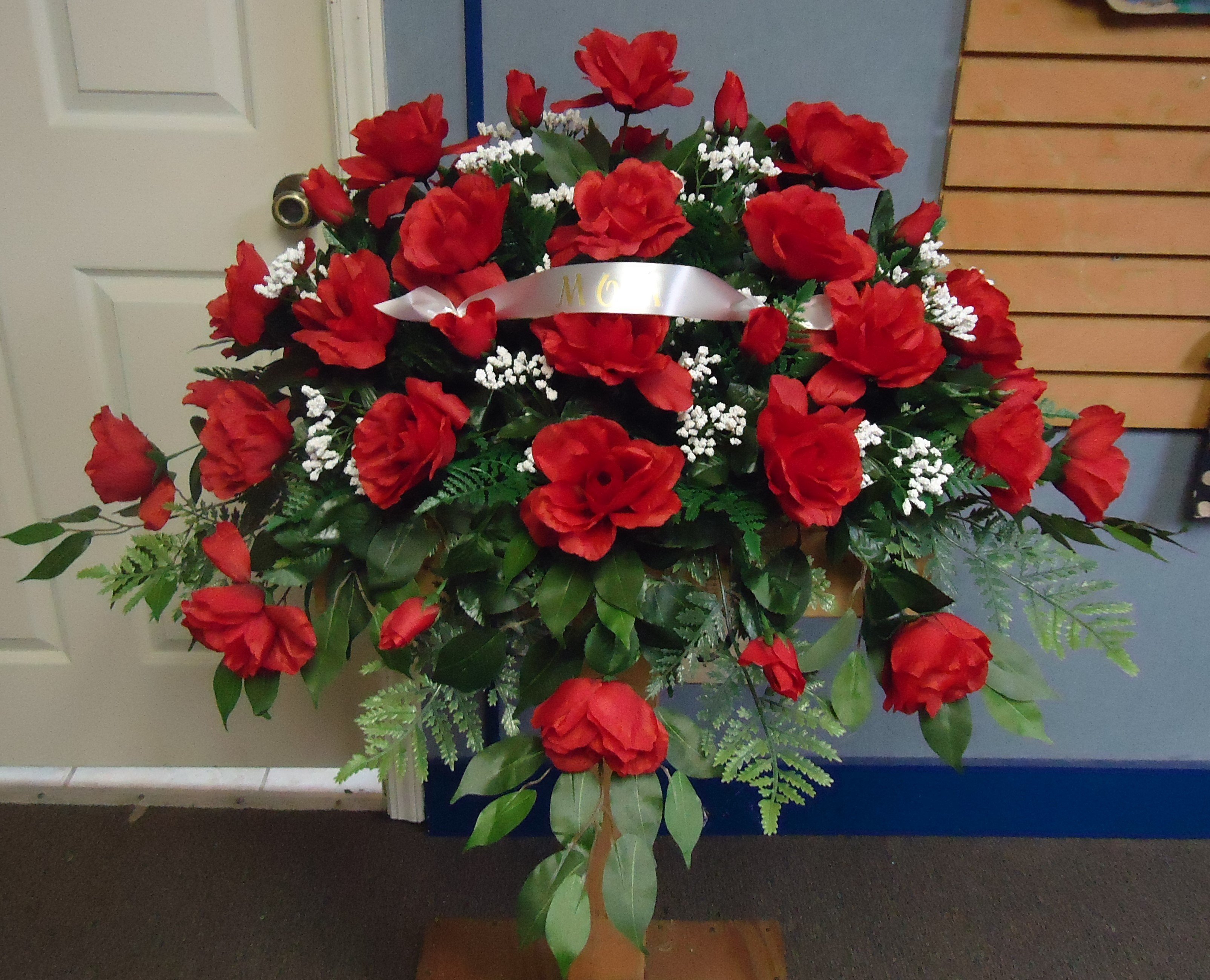 (1)  &quot;LOVING HEART&quot;  
   Red Roses
  $285.00