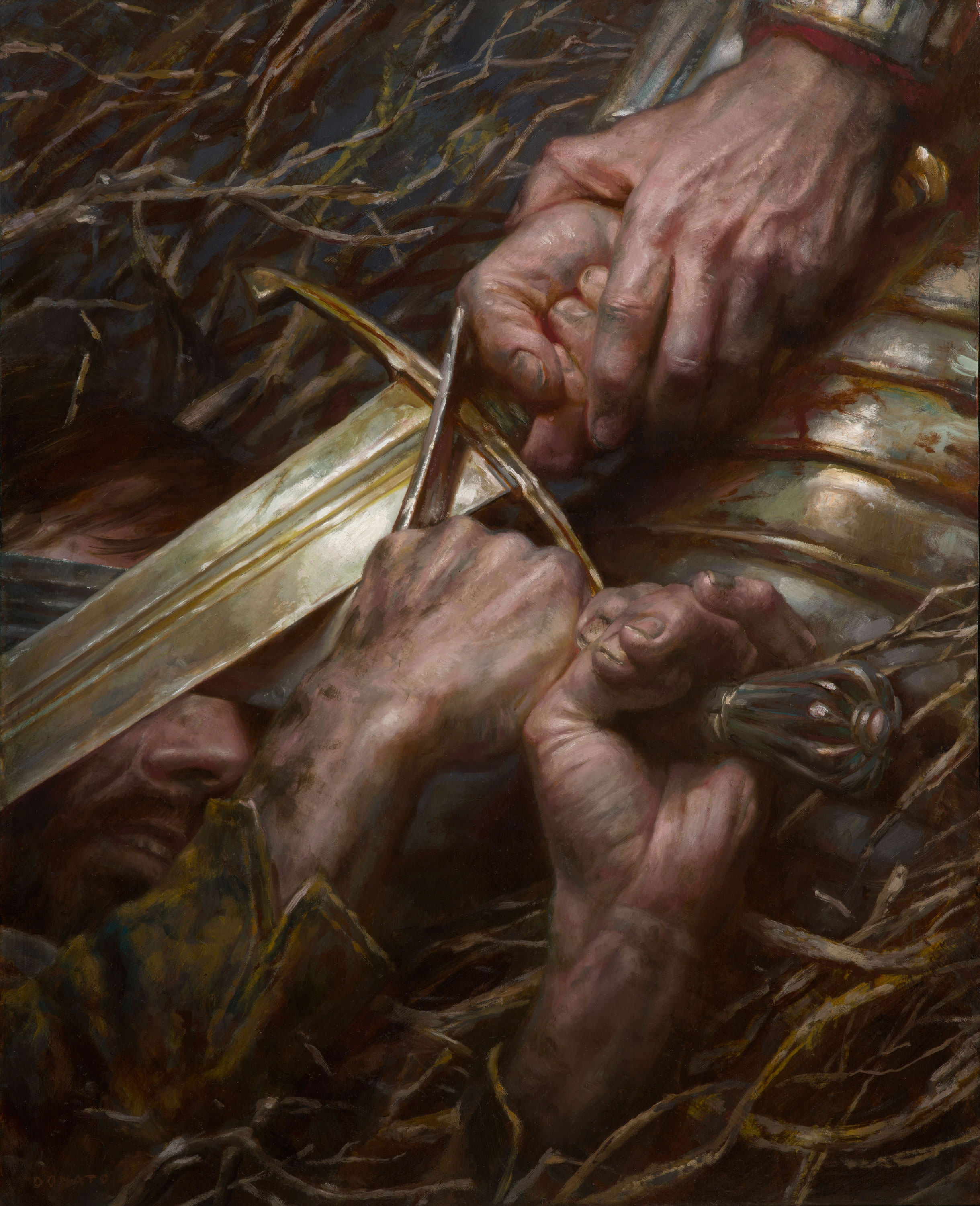 Whispering Woods
20" x 16"  Oil on Panel 2017