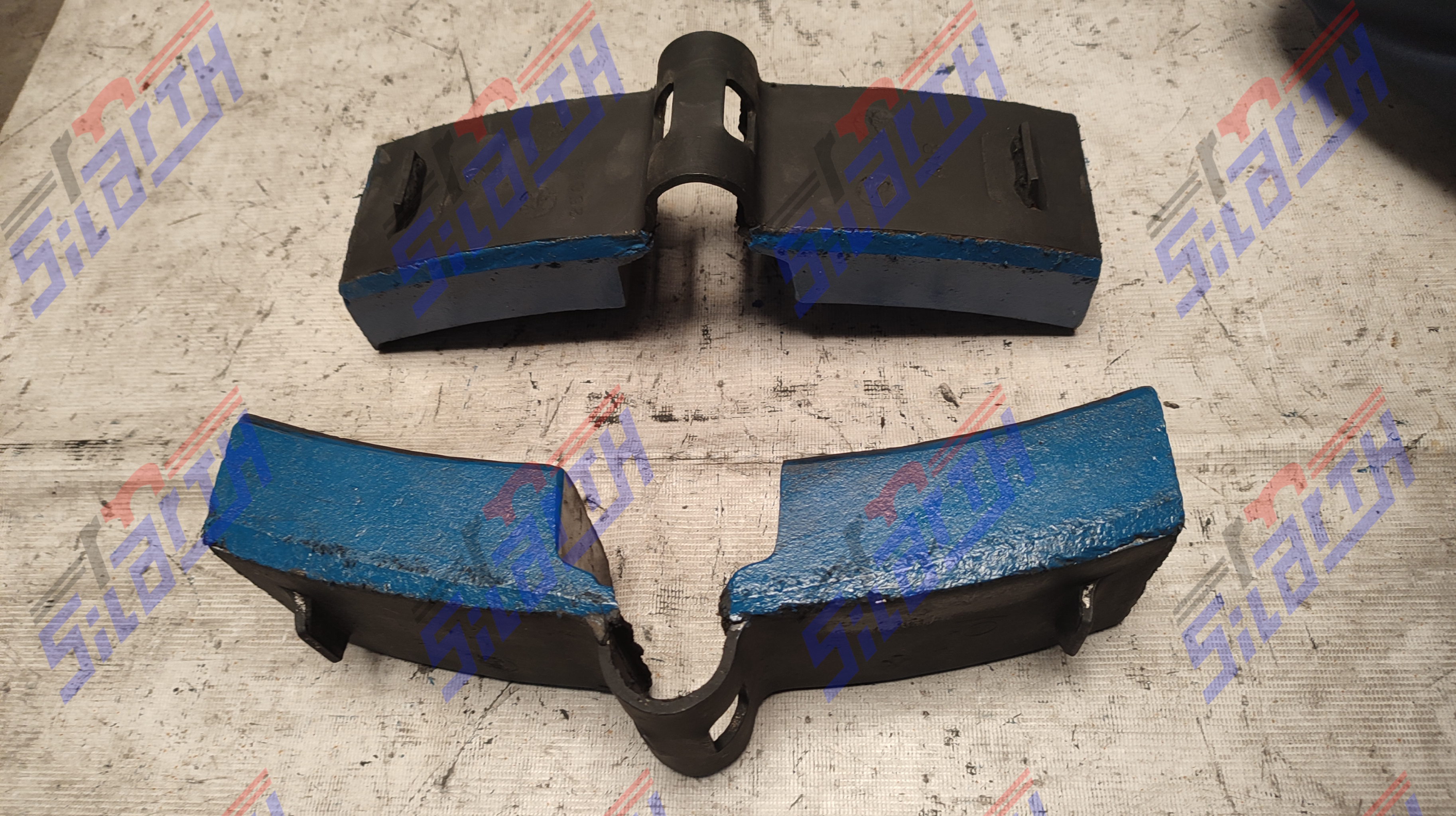 ZAPATA FRENO LOCOMOTORA DE PATIO