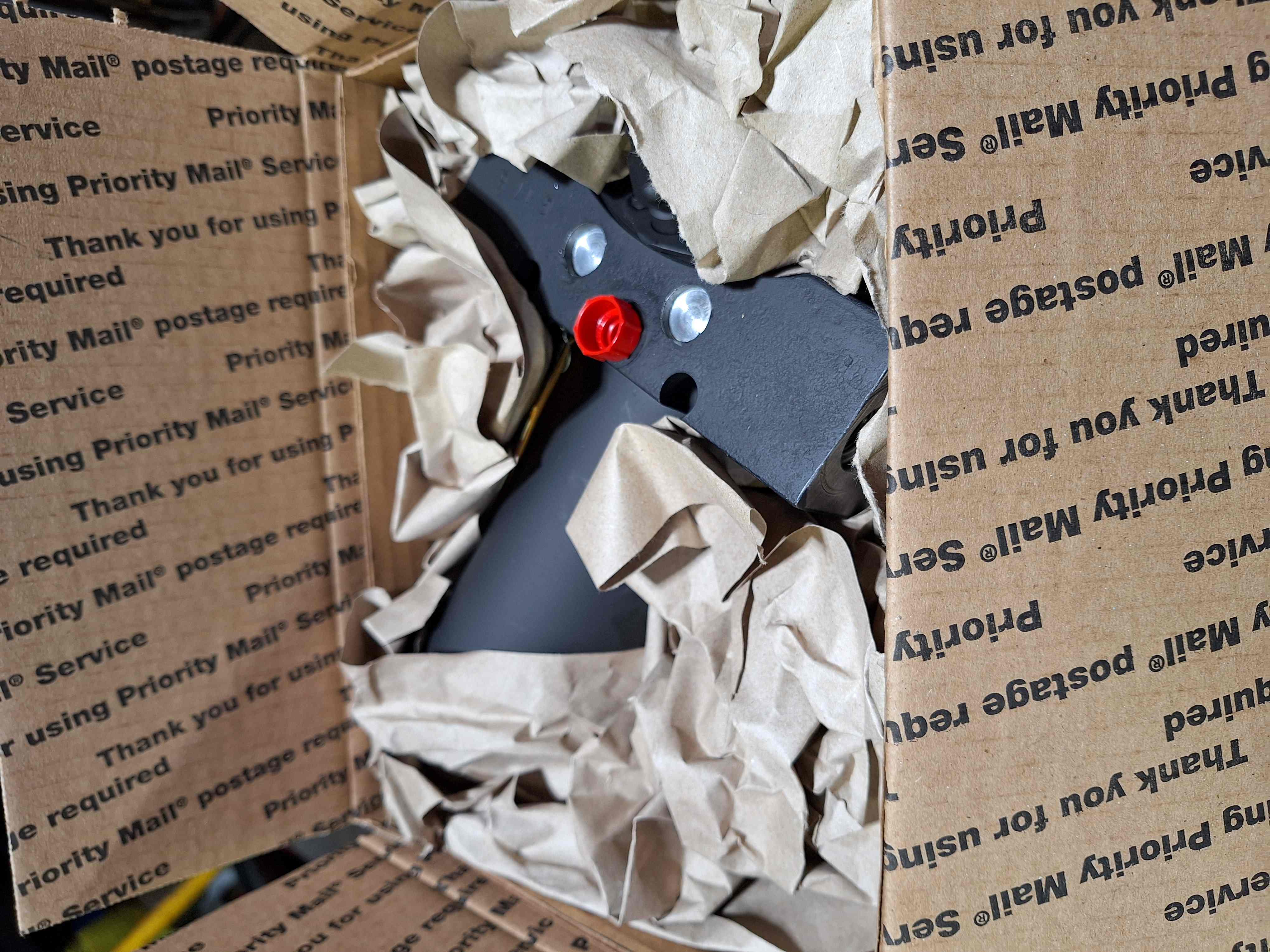 Surround unit with your packing.