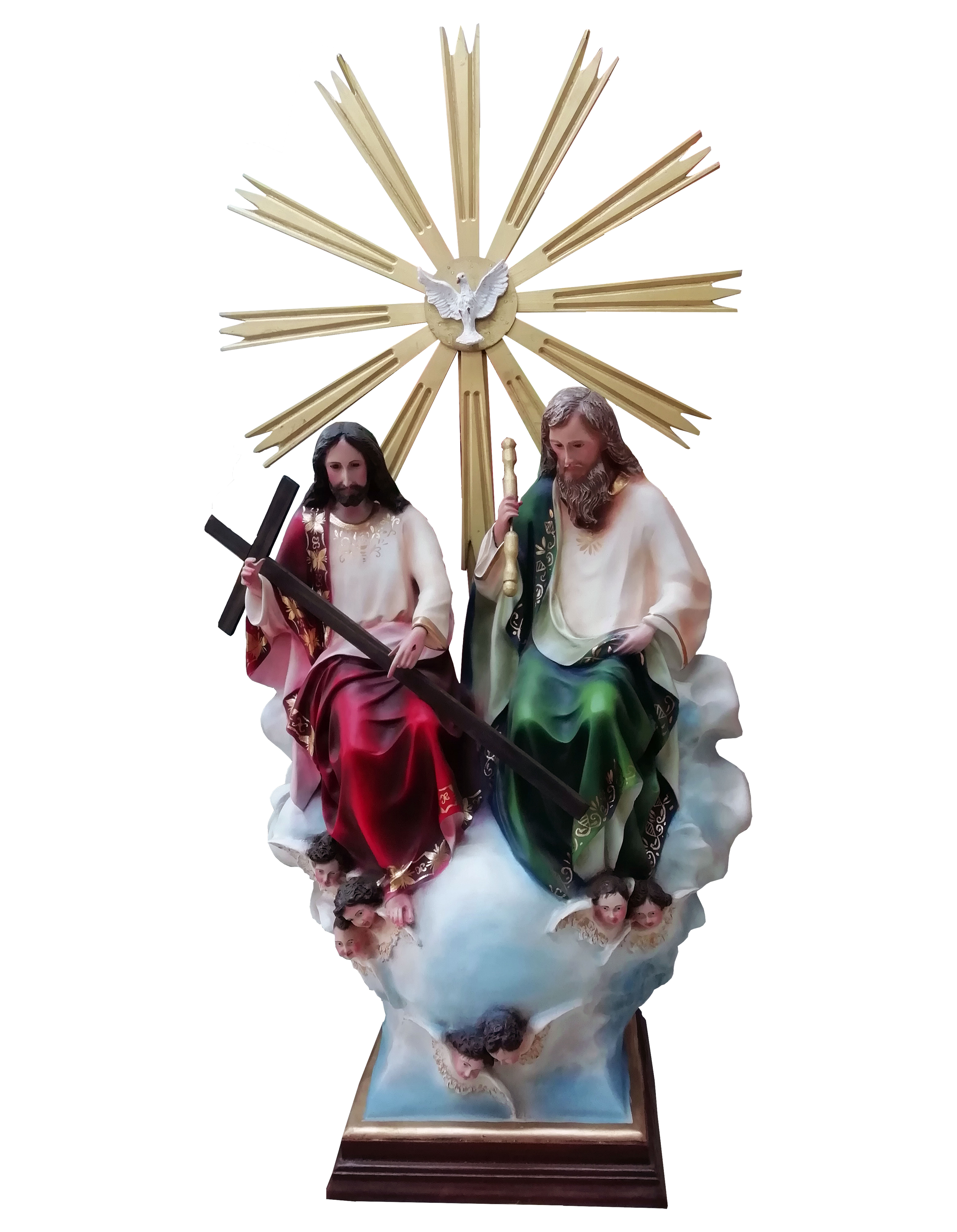 DIVINA PROVIDENCIA DE 120 CM FIBRA DE VIDRIO