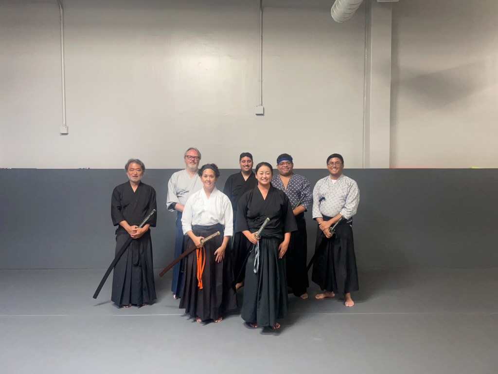 August 2023: Joint training with San Diego Mugairyu group.