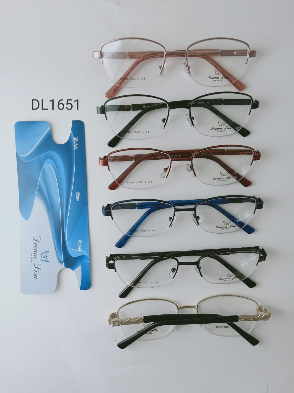 Modelo: DL1651
Colores: Vino, Azul, Cafe, Rosa, Negro y Dorado