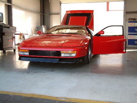 Red Ferrari for Repair 2