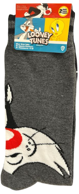 43LT101MCCZA-CCH
2PK LOONEY TUNES SOCKS 6-12
UPC 193159168377
60 CS PACK