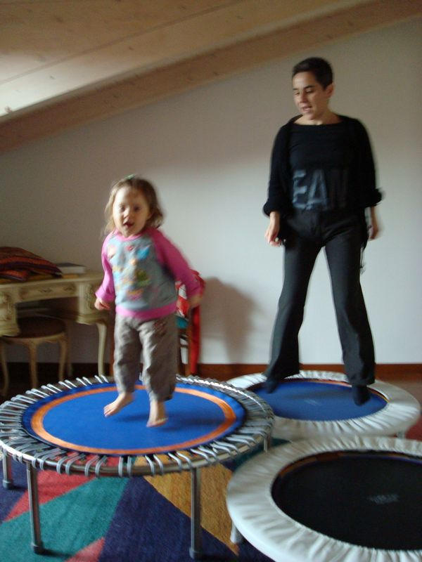 Dorothea on Bellicon Premium Rebounder