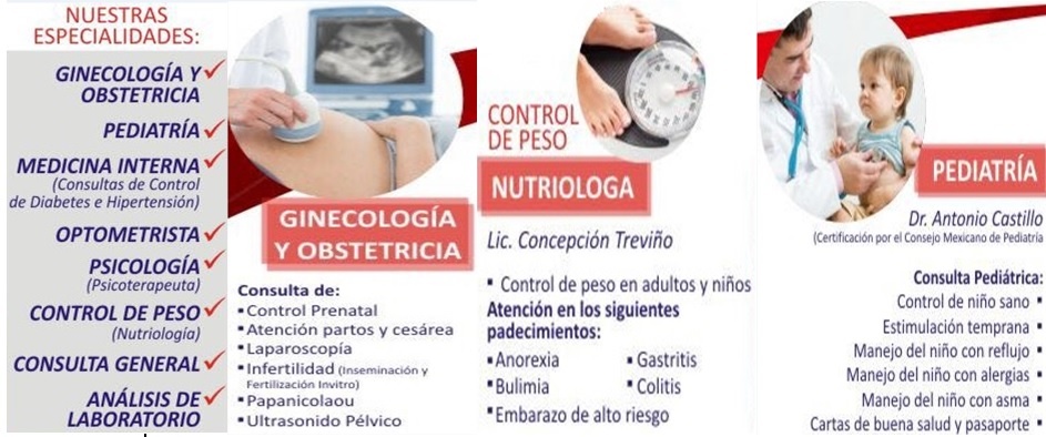 Algunas de nuestras especialidades