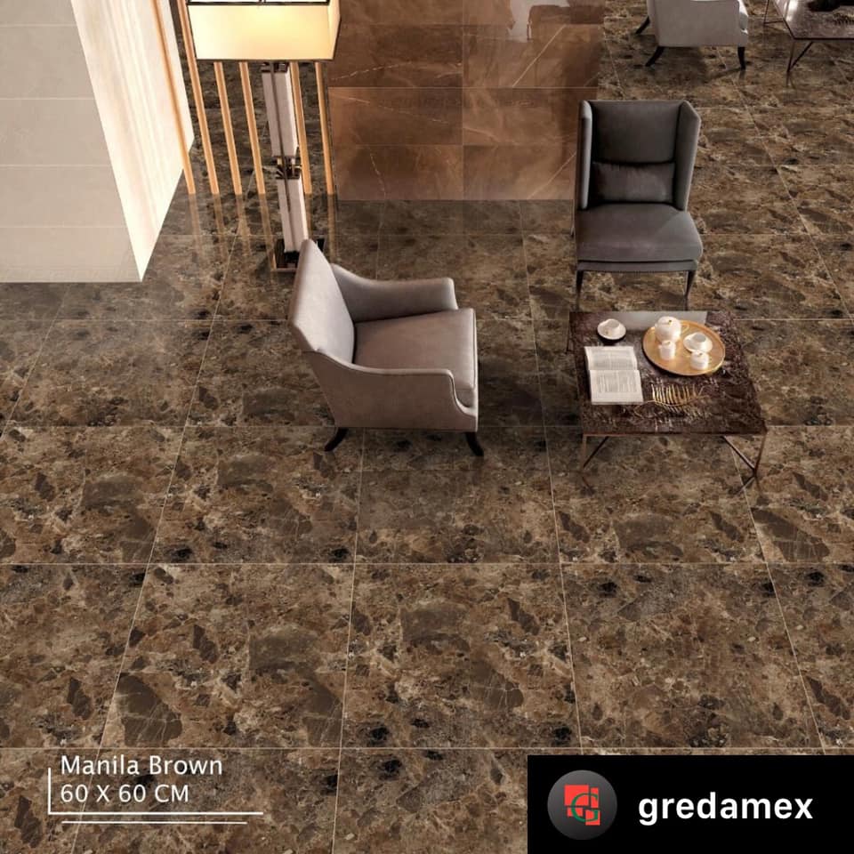 MANILA BROWN 
Medidas: 60X60 cm