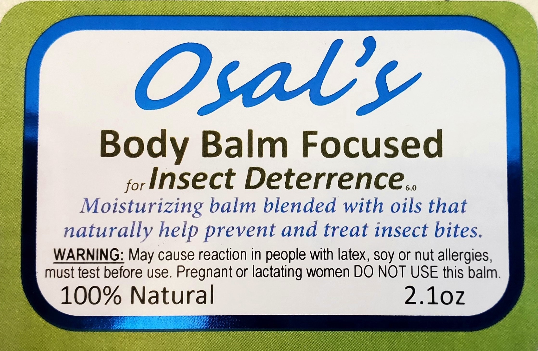 Insect Deterring Balm