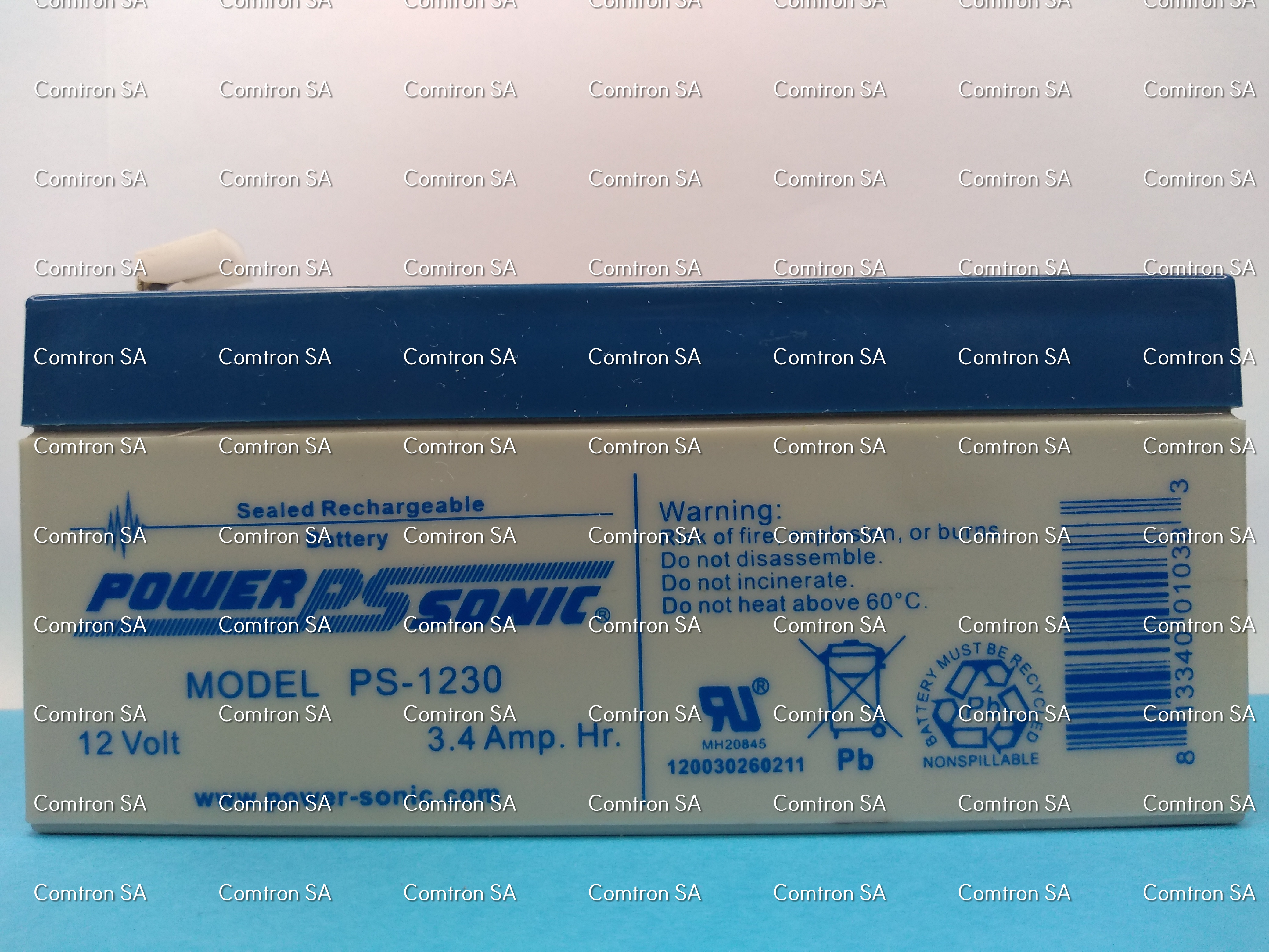 PS-1230
12 Volt
3.4 Amp. Hr.