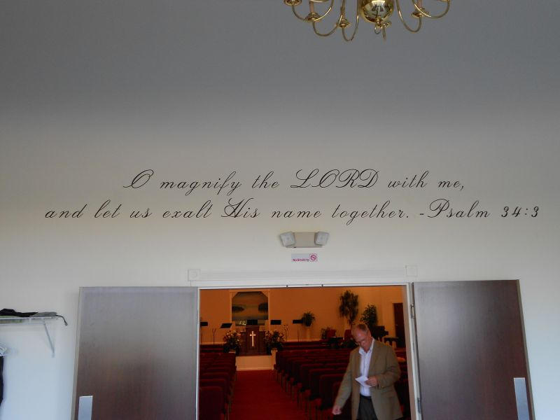 Inside Bible Baptist Church