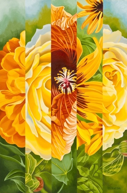 "Study in Oranges I" 36 x 24