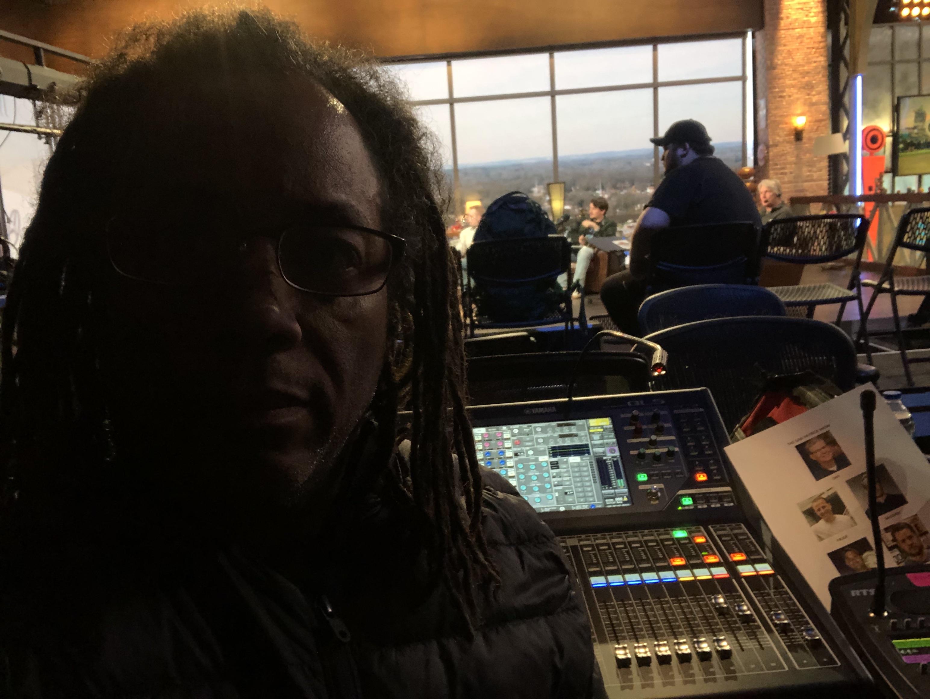 FOH, Dan Patterson Show Atlanta, Warner Studios