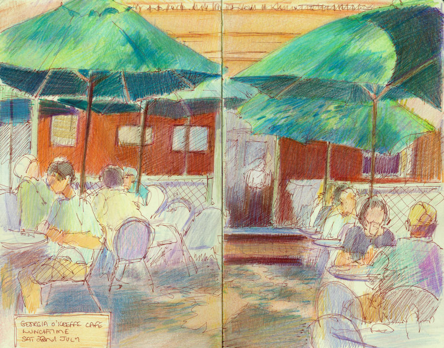 Georgia O'Keeffe Cafe, Santa Fe