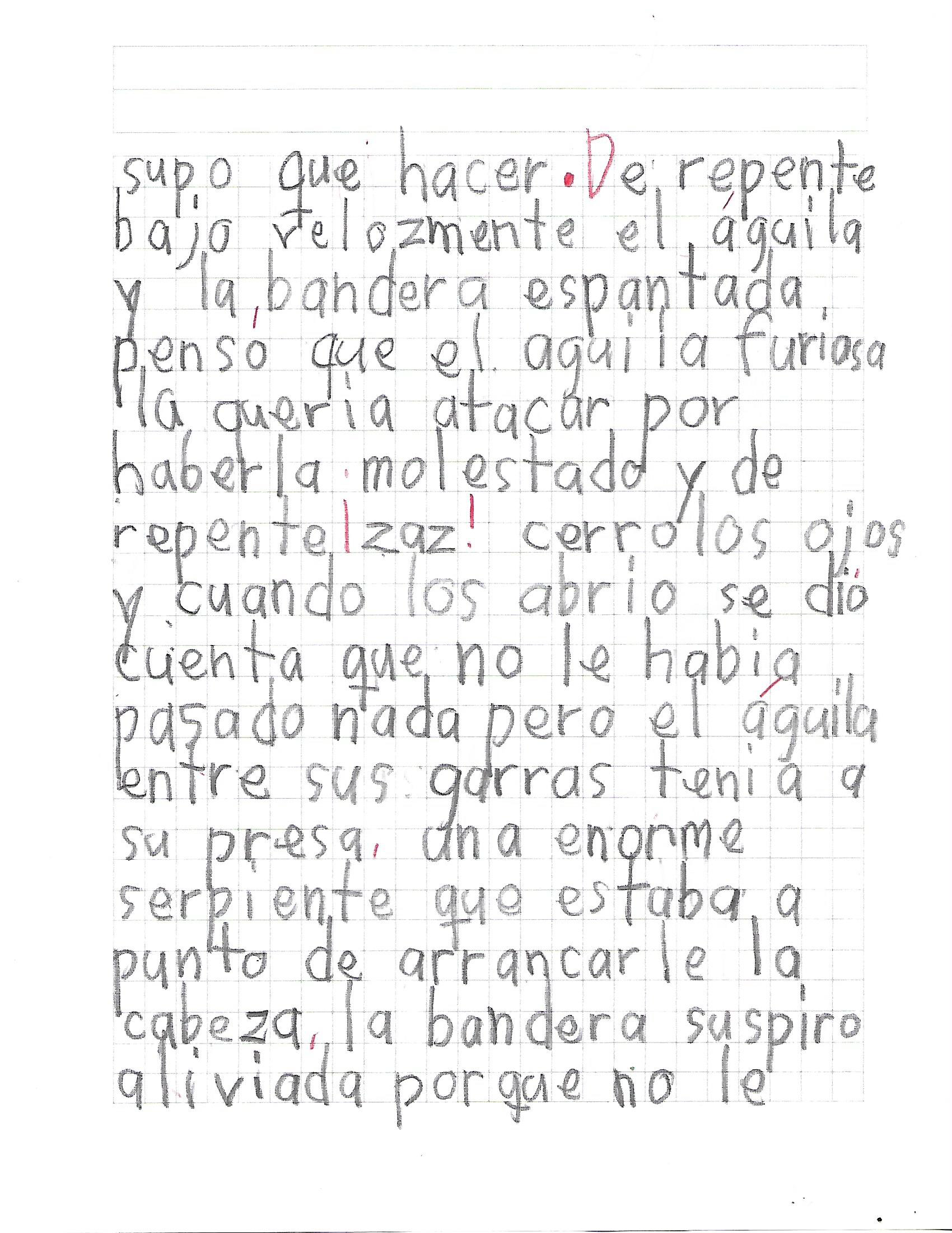 La Bandera Feliz
Nadia Damaris Bravo Vega
1º A