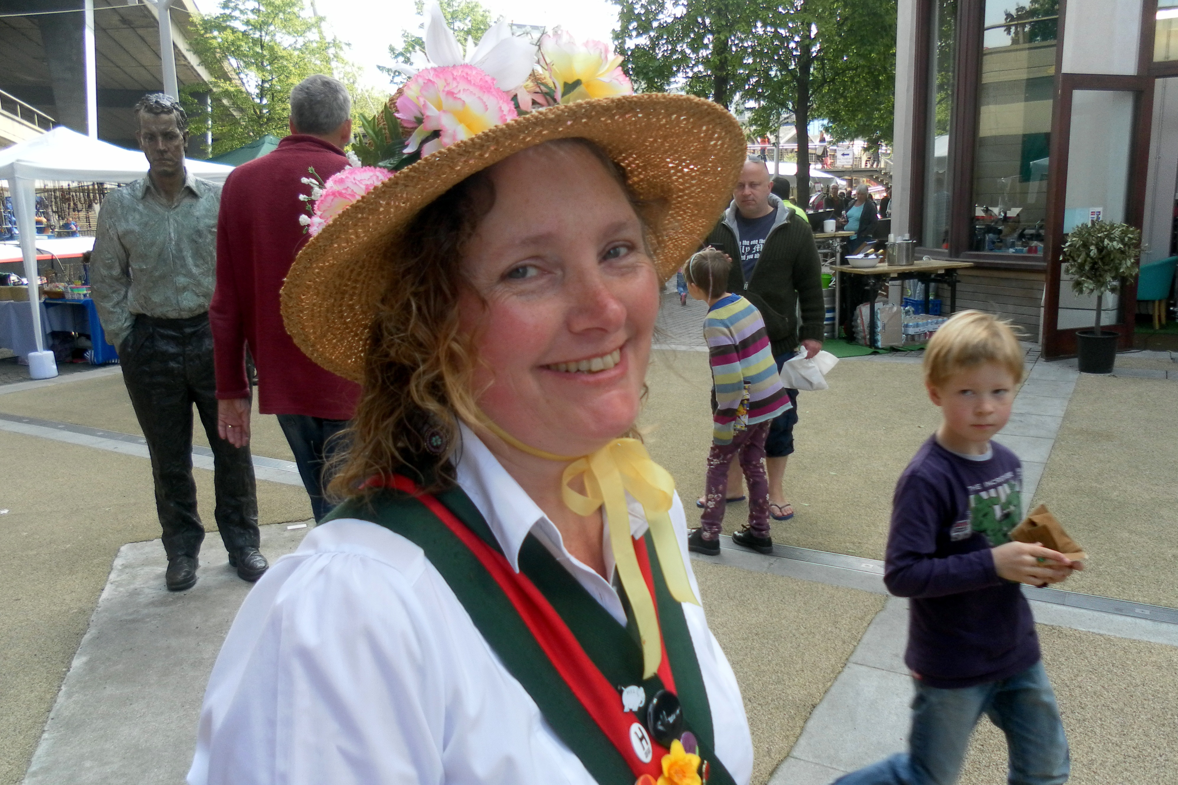 Christine with a smile for the camera