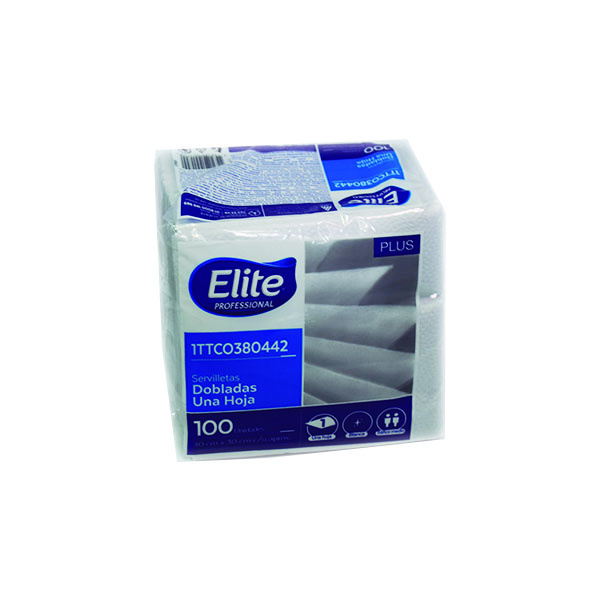 Servilletas Doblada una hoja 100und
