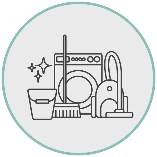Cleaning Floor With Machine