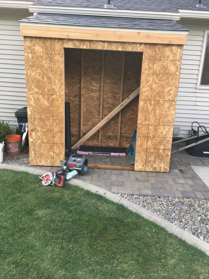New Shed In Progress